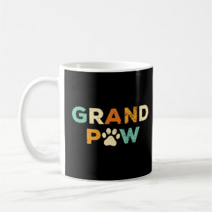 Mug Grand Paw Mens Retro Chien Grandpaw Grand-père