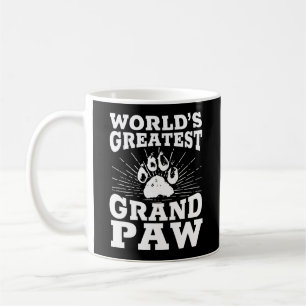 Mug Grand Paw Worlds Greatest Grand Paw Funny Dogs