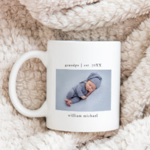 Mug Grand-père Année d'établissement nouvelle photo bé