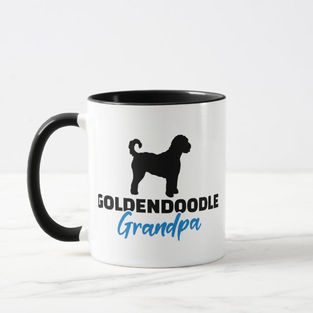 Mug Grand-père de Goldendoodle (Gauche)