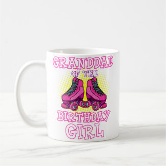 Mug Grand-père De La Fille Qui Fête Son Anniversaire R