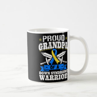 Mug Grand-père du guerrier du syndrome de Down Grand-p