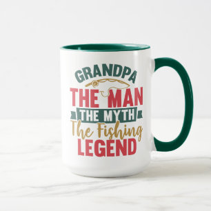 Mug Grand-Père - L'Homme, Le Mythe, La Légende De La