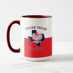 Mug Grand-père texan polonais