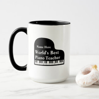 Mug Grand Piano meilleur professeur de piano du monde