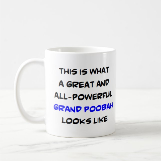 Mug grand poobah, puissant (Gauche)
