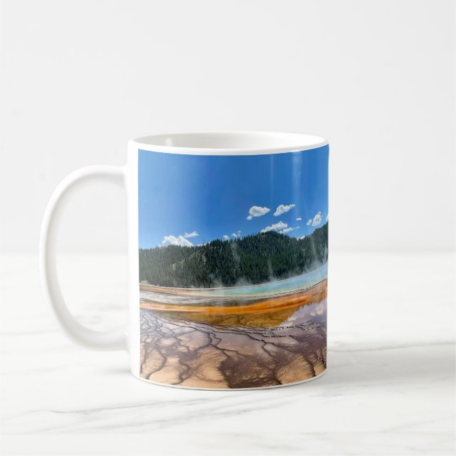 Mug Grand Printemps Prismatique, Yellowstone Nature Mu (Gauche)
