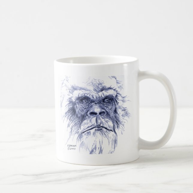 Mug Grand Sasquatch bleu (Droite)
