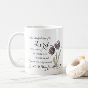 Mug Grand Ta Foi Écriture Chrétienne Verse