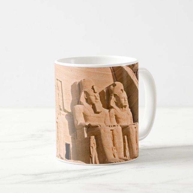 Mug Grand Temple d'Abou Simbel - Ramses II - Egypte (Devant droit)