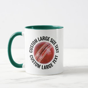 Mug Grand Texte VERT CHASSEUR Combinaison 325ml Cricke
