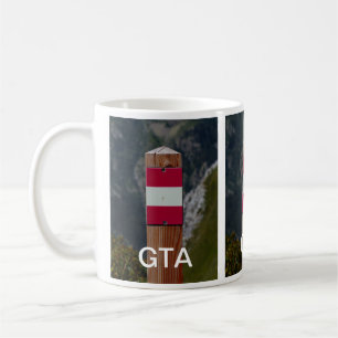 Mug Grand Tour du Marqueur du sentier des Alpes, GTA D