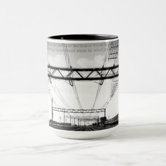 Mug Grand Trunk Railway Yards Vintage Port Huron MI