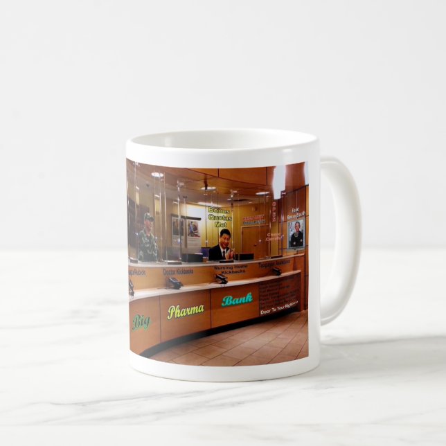 Mug Grande Banque Pharma (Devant droit)