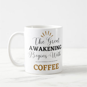 Mug Grande boue de café éveil