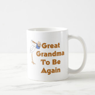 Mug Grande grand-maman de cigogne à être encore