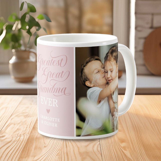 Mug Grande grande grand-mère photo (Créateur téléchargé)