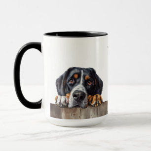 Mug Grande Musique suisse de chien de montagne