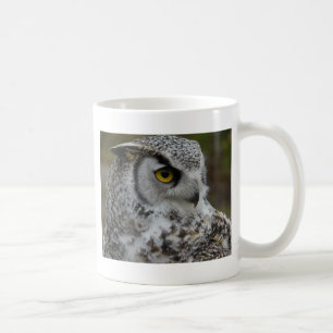 Mug Grande photographie de hibou à cornes