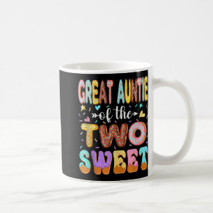 Mug Grande Tante Des Deux Sweet 2e Anniversaire Fille 