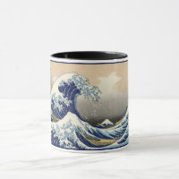 Grande Vague au large de Kanagawa et Mont Fuji Mer
