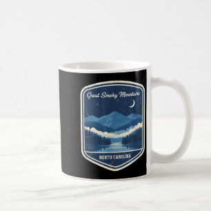 Mug Grandes montagnes fumées Caroline du Nord Randonné