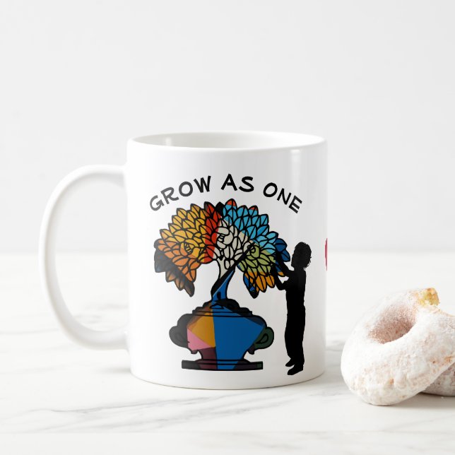 Mug Grandir ensemble (Avec donut)