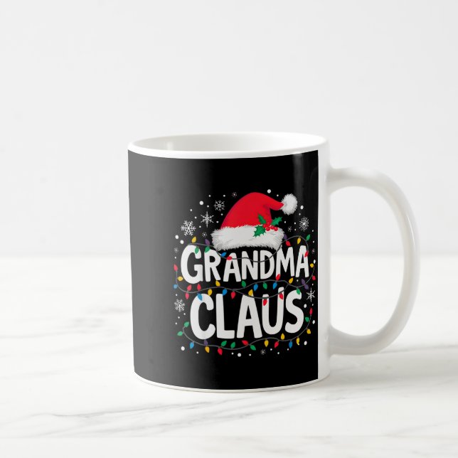 Mug Grandma Claus Christmas Lights Santa Family Matchi (Droite)