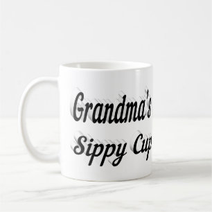 Mug Grandma drôle café citation noir Mothers Day