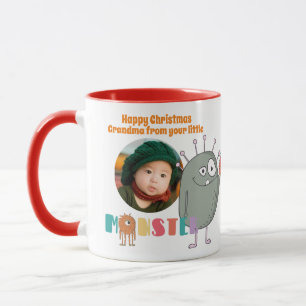 Mug GRANDMA PHOTO DE CHRISTMAS Venin From Grandkids Mu