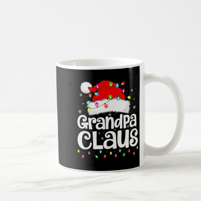 Mug Grandpa Claus Matching Family Christmas Funny Xmas (Droite)
