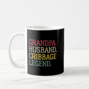 Mug Grandpa Mari Cribbage Legend Vintage Cribbage B