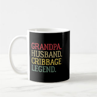 Mug Grandpa Mari Cribbage Legend Vintage Cribbage B