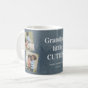 Mug Grandpa's Cuties Photo Collage Fête des pères