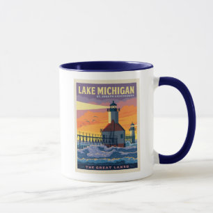 Mug Grands Lacs   Lac Michigan