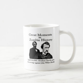 Mug Grands moments dans l'histoire de zombi