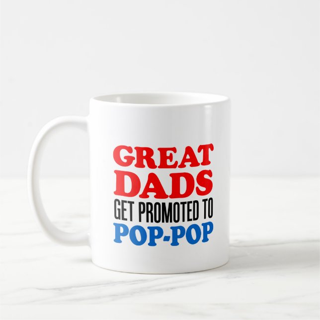Mug Grands Pads Promu À Pop-Pop (Gauche)
