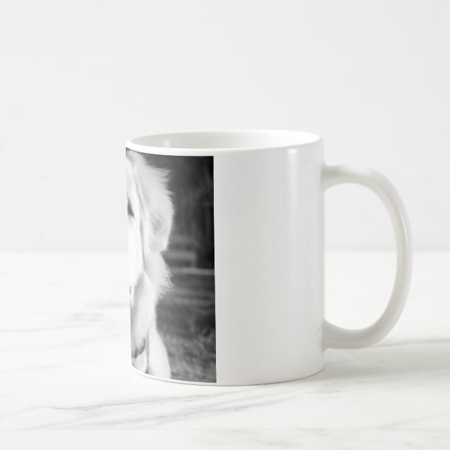 Mug Grands Pyrénées noirs et blancs (Droite)