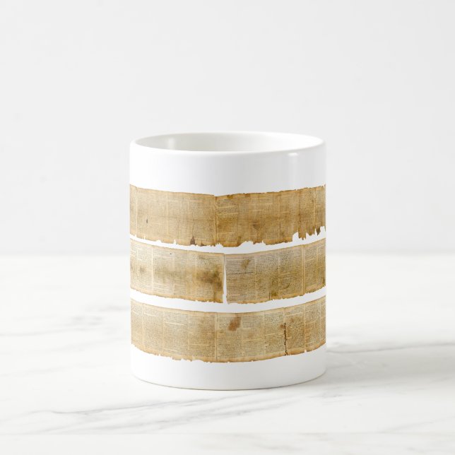 Mug Grands rouleaux de mer morte ORIGINAUX de rouleau (Centre)