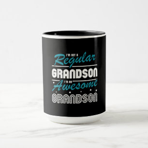 Mug Grandson Gift   Je Ne Suis Pas Un Petit-Fils Régu
