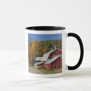 Mug Grange rurale classique et route, White Mountain