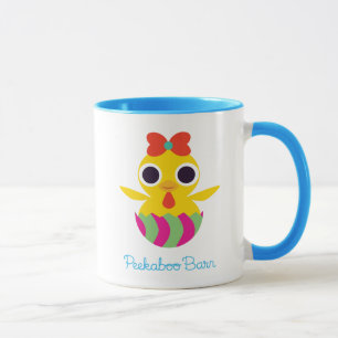 Mug Grange semi-transparente Pâques   Bayla le poussin