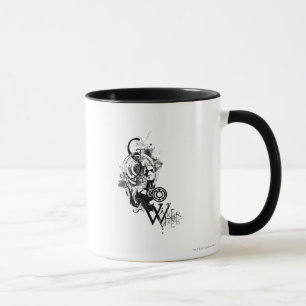Mug Graphique bleu 2 de lanterne