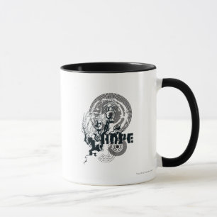 Mug Graphique bleu 4 de lanterne