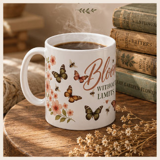 Mug Graphique Boho Bloom sans limites