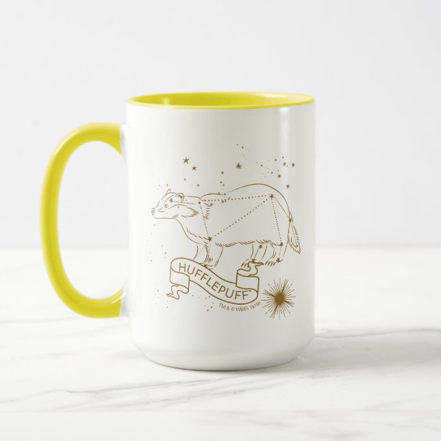 Mug Graphique de constellation HUFFLEPUFF™ (Gauche)
