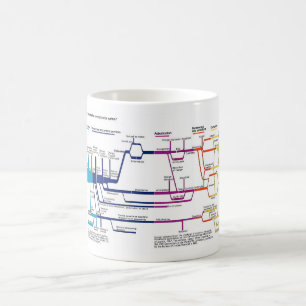 Mug Graphique de flux Système américain de justice pén