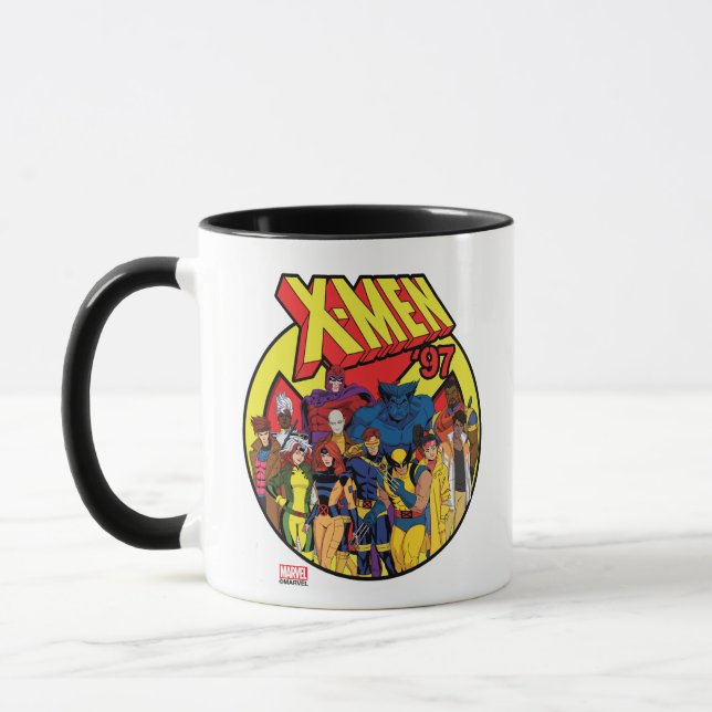 Mug Graphique de groupe de caractères X-Men '97 (Gauche)