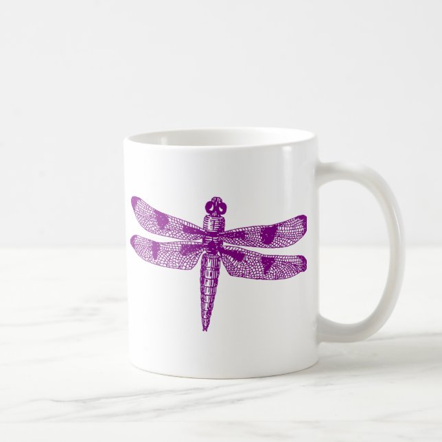 Mug Graphique de libellule (Droite)