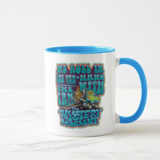 Mug Graphique de mousse de la machine de mystère super (Droite)
